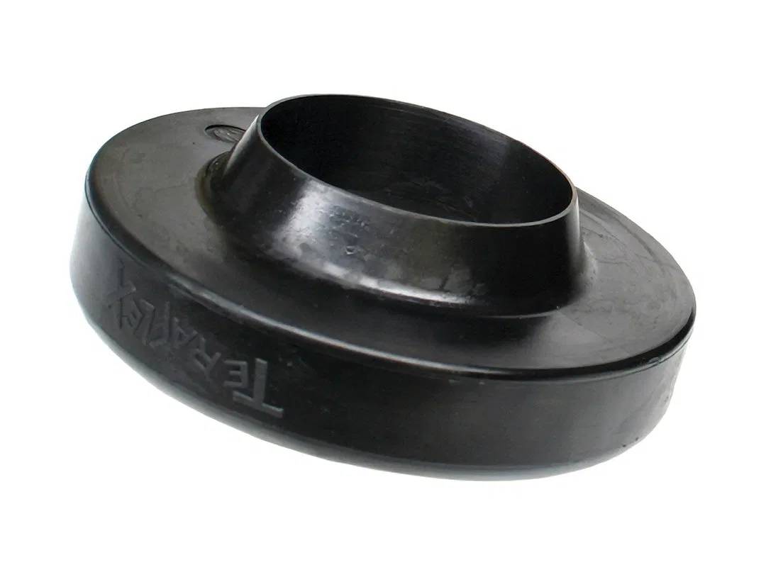 1953075 – TERAFLEX Coil Spring Spacer, Saddle Type 1 Inch Lift Rubber Single